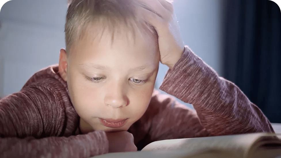 Child reading