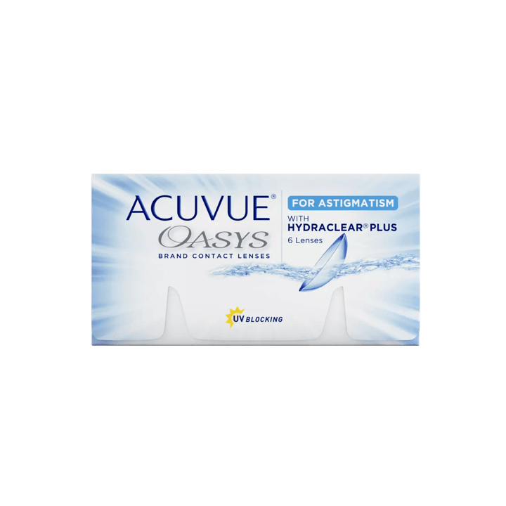 Двотижневі лінзи ACUVUE® OASYS для АСТИГМАТИЗМУ — знімок упаковки