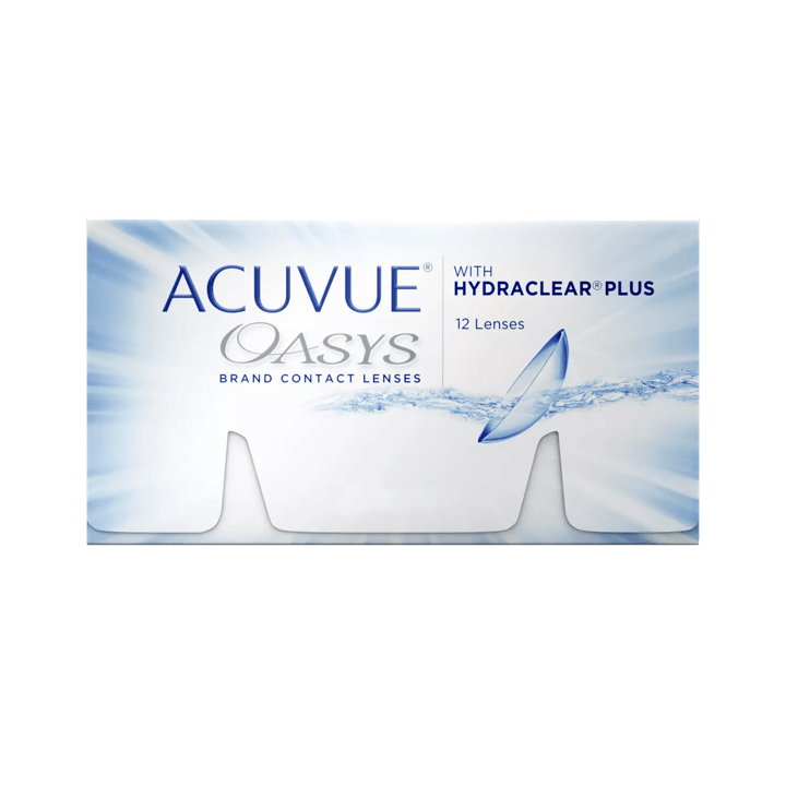 ACUVUE® OASYS з технологією HYDRACLEAR® PLUS — знімок упаковки