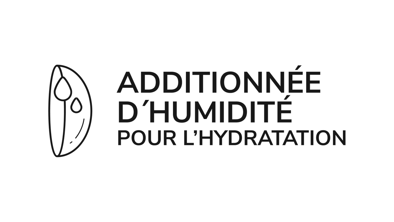 Icône Additionnée d’humidité pour l’hydratation 