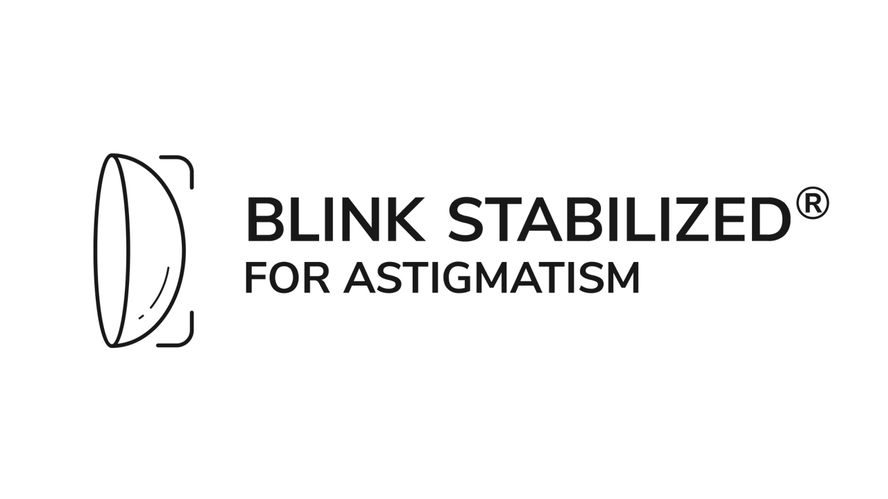 Blink stabilized for astigmatism icon