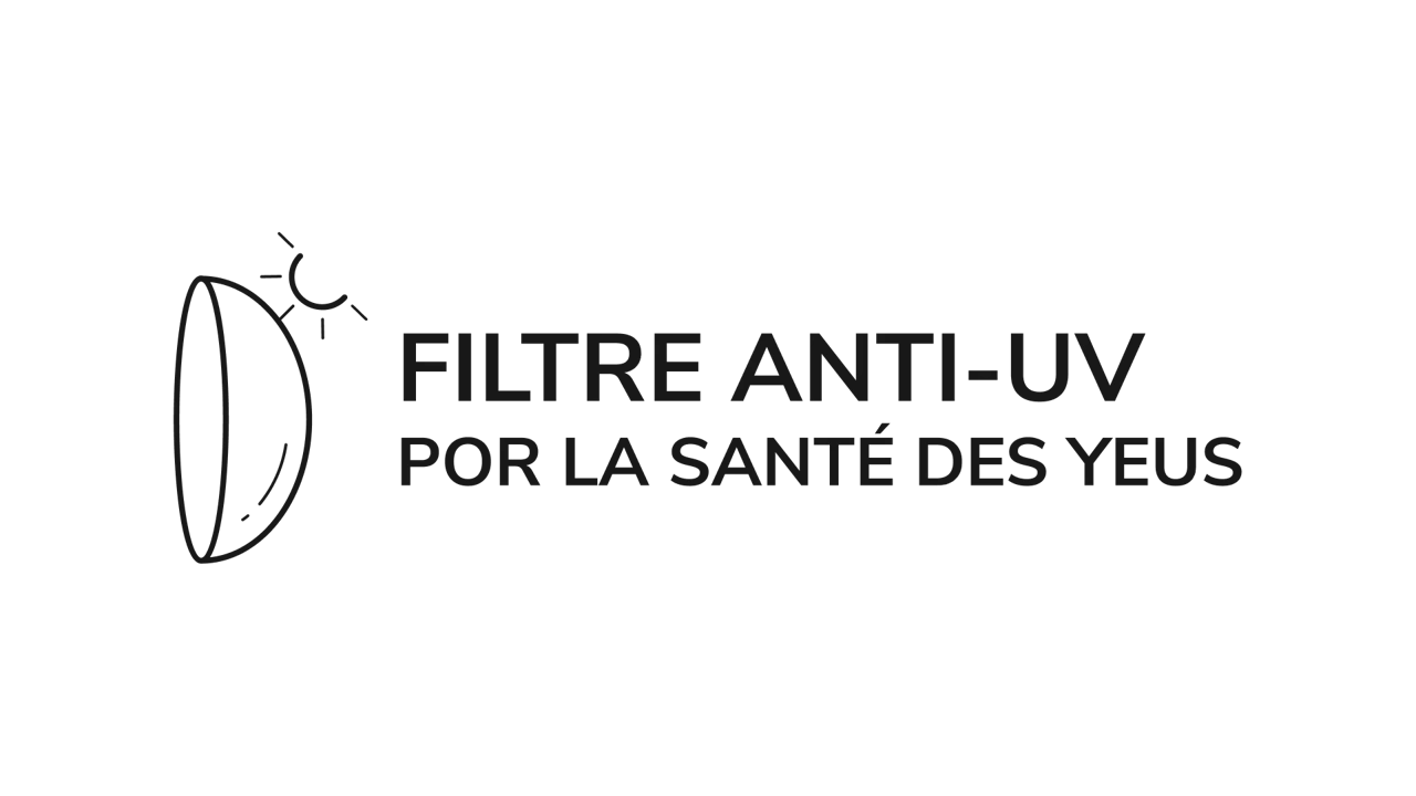 Icône Filtre anti-UV pour la santé des yeux