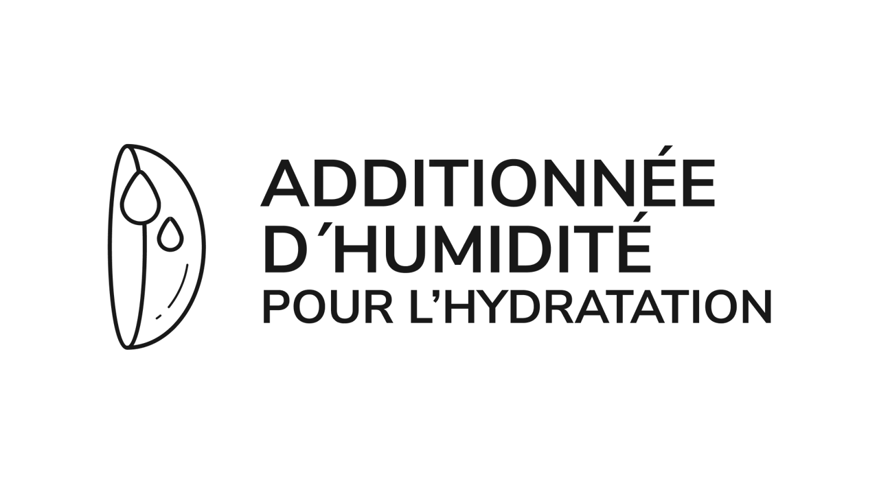 Icône Additionnée d'humidité pour l’hydratation 