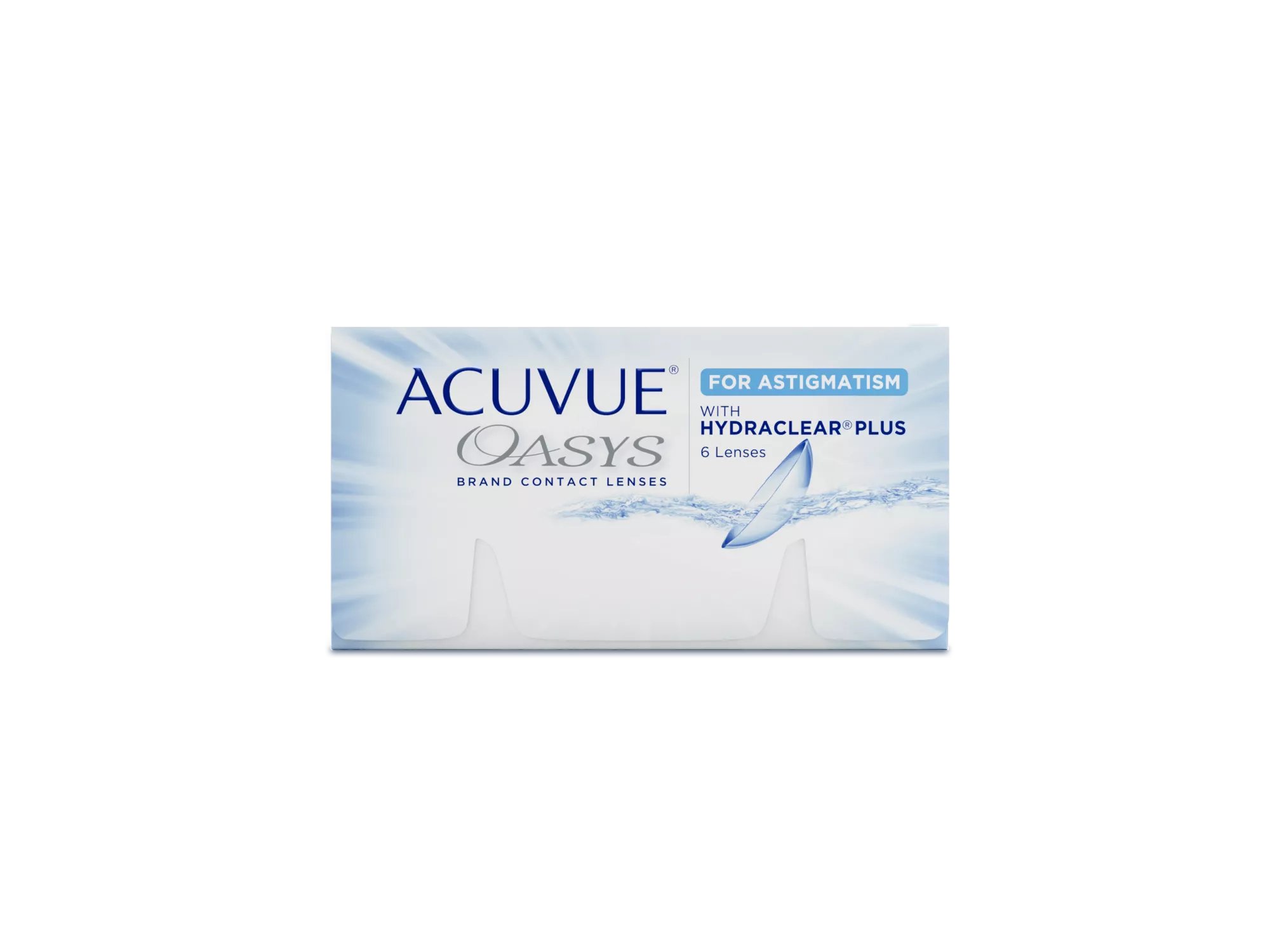 Boîte ACUVUE OASYS pour l’ASTIGMATISME 