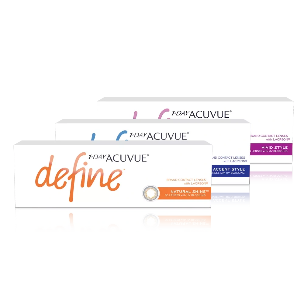 1-DAY ACUVUE® DEFINE with LACREON Technology