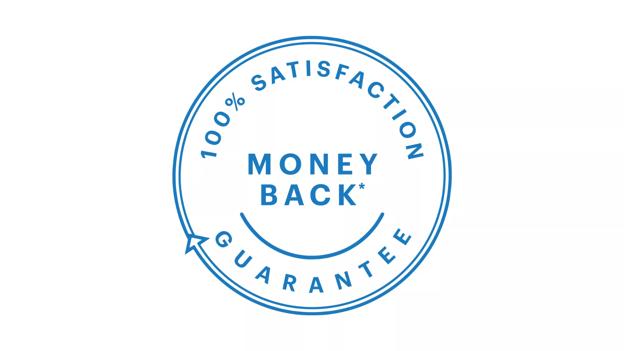 100% Satisfaction Guarantee logo