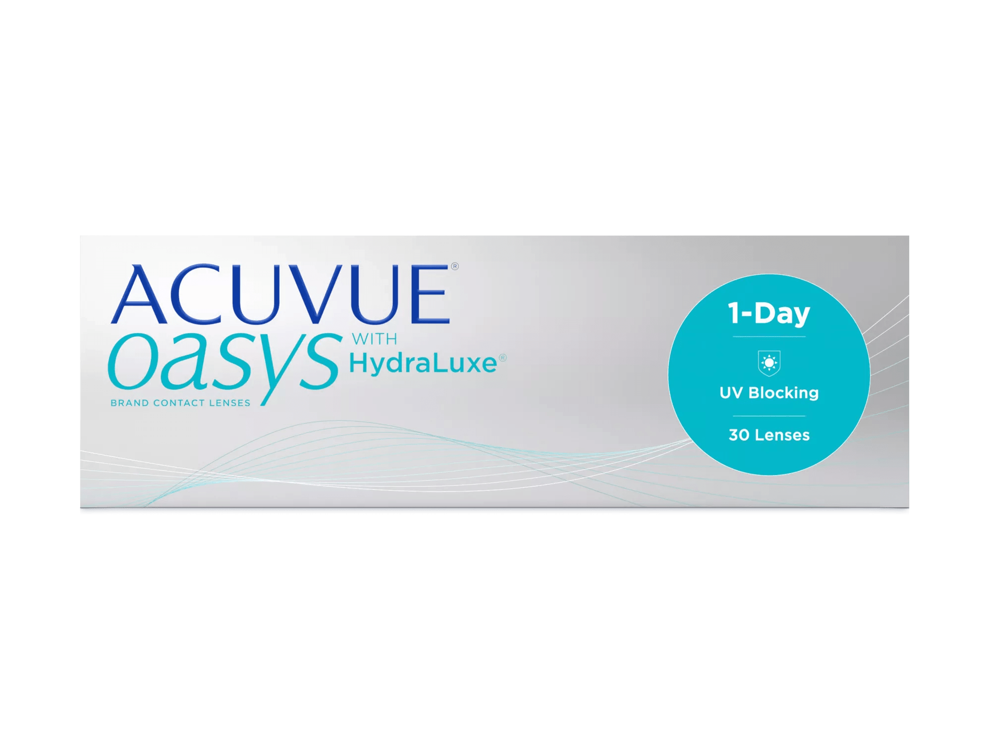 ACUVUE OASYS 1-Day contact lenses with HydraLuxe 30-Pack