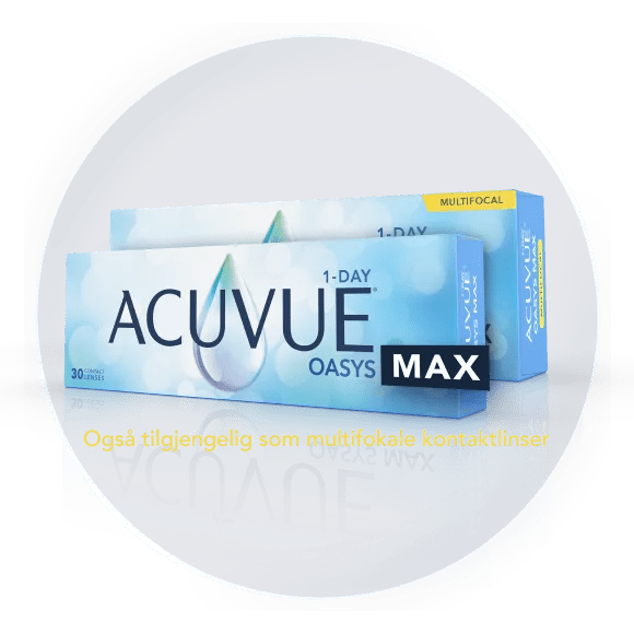 ACUVUE® OASYS MAX kontaktlinser